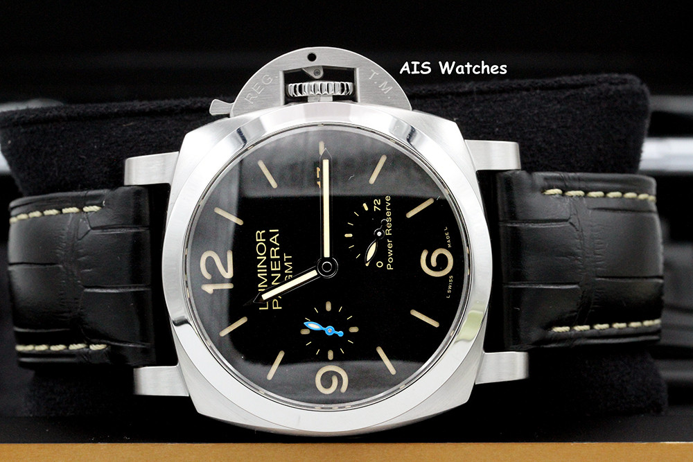 FSOT Panerai PAM 1321 Luminor 1950 44 3 Days GMT Power Reserve Box Papers WatchCharts Marketplace