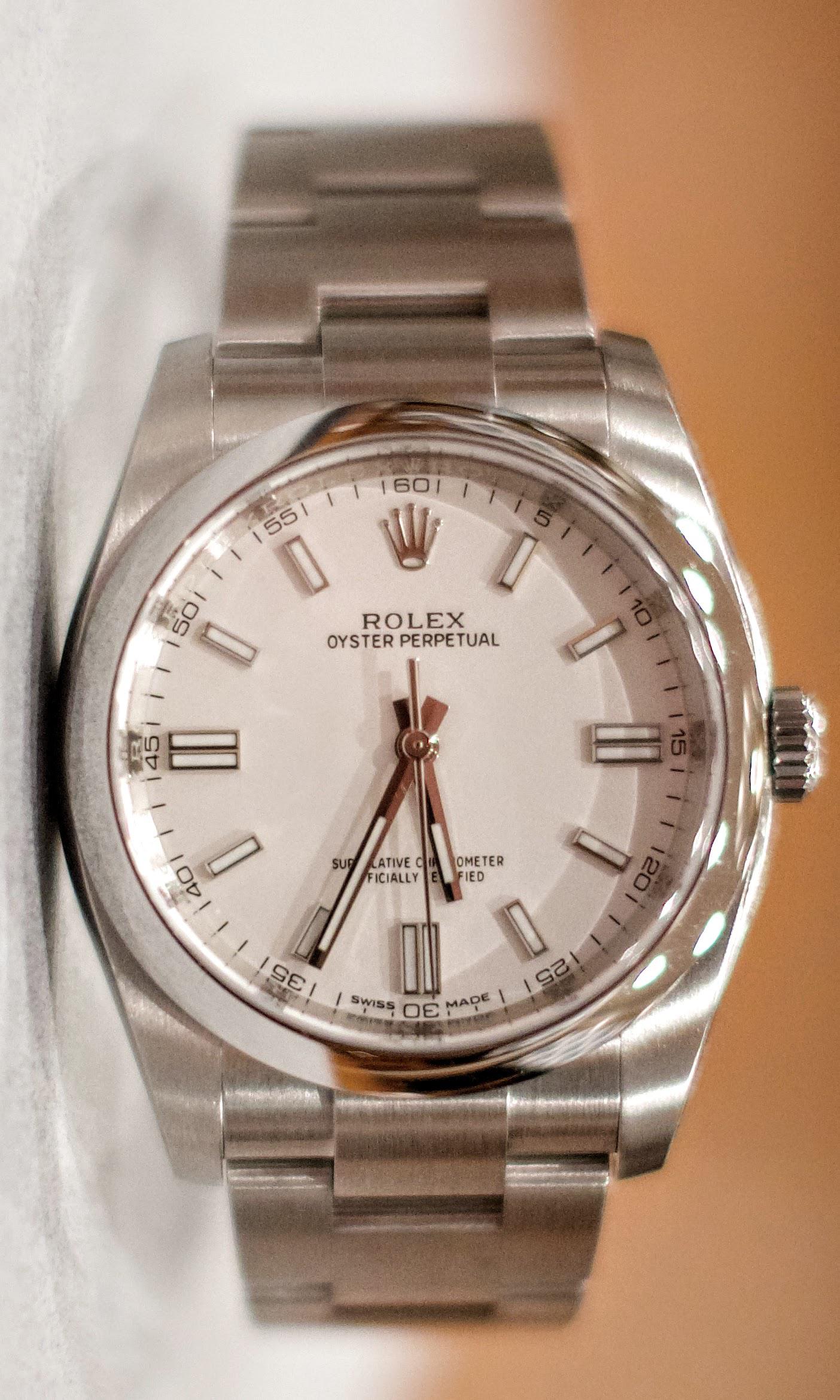 Wts Rolex Oyster Perpetual White Boxes And Papers Watchcharts