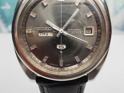 VINTAGE SEIKO 5 DAY DATE AUTOMATIC MENS WATCH 6119