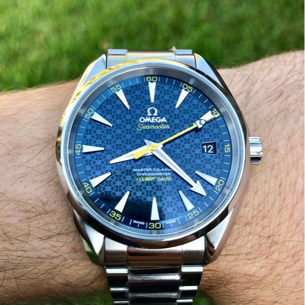 FS: Omega Seamaster Aqua Terra James Bond 007 SPECTRE Limited Edition ...