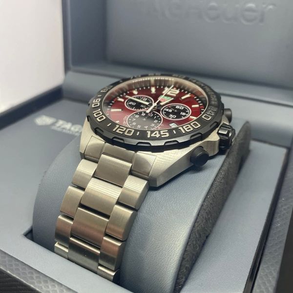 Tag Heuer Formula 1 Quartz Chronograph Red Men's Watch CAZ101AN.BA0842 ...