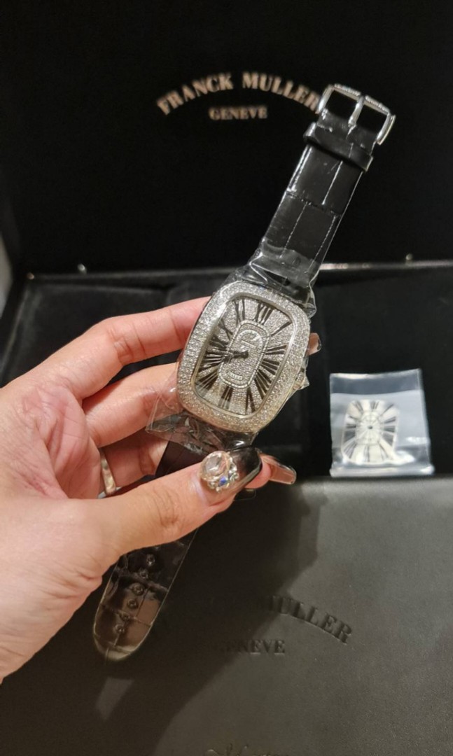 Franck Muller Galet 3002M Year 2023 Full Diamond Open