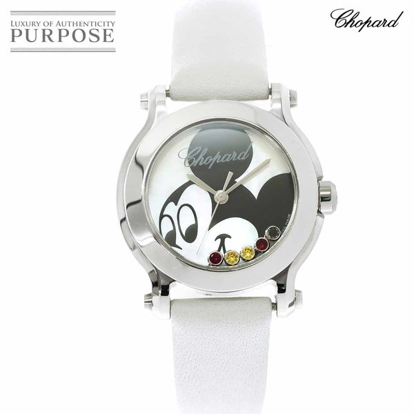 [Battery replaced] Chopard CHOPARD Happy Mickey 27/8509 5P Black