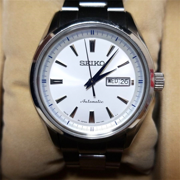 Seiko PRESAGE SARY055 Mechanical Automatic Men's Watch Silver Self-Winding  | WatchCharts
