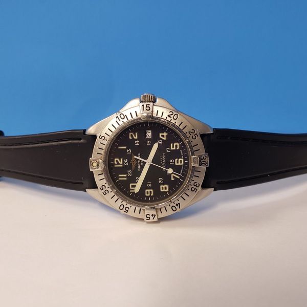 BREITLING 1884 COLT A57035 QUARTZ WRISTWATCH ETANCHE 300M / 1000FT PRE ...