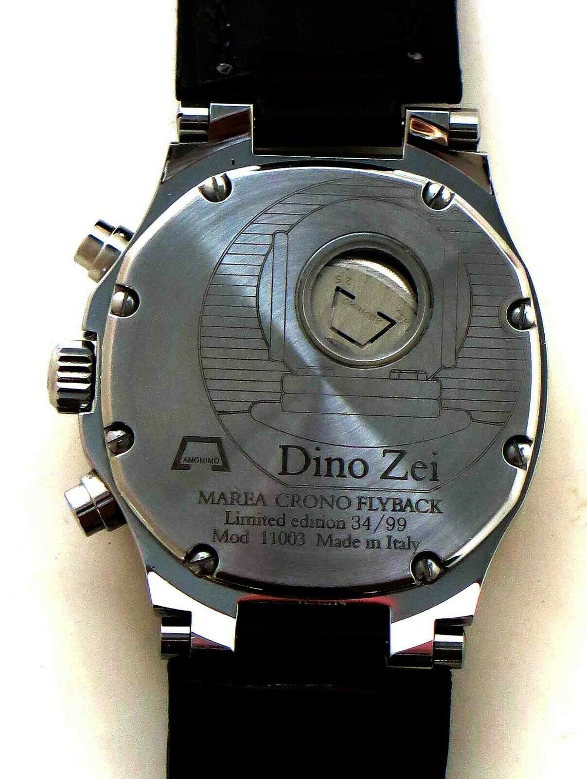 DINO ZEI MAREA GMT CHRONO FLYBACK ANONIMO PAM PROFESSIONALE RGM