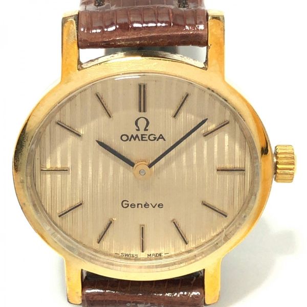 [New] [Used] OMEGA Watch External Belt Gold WatchCharts Marketplace