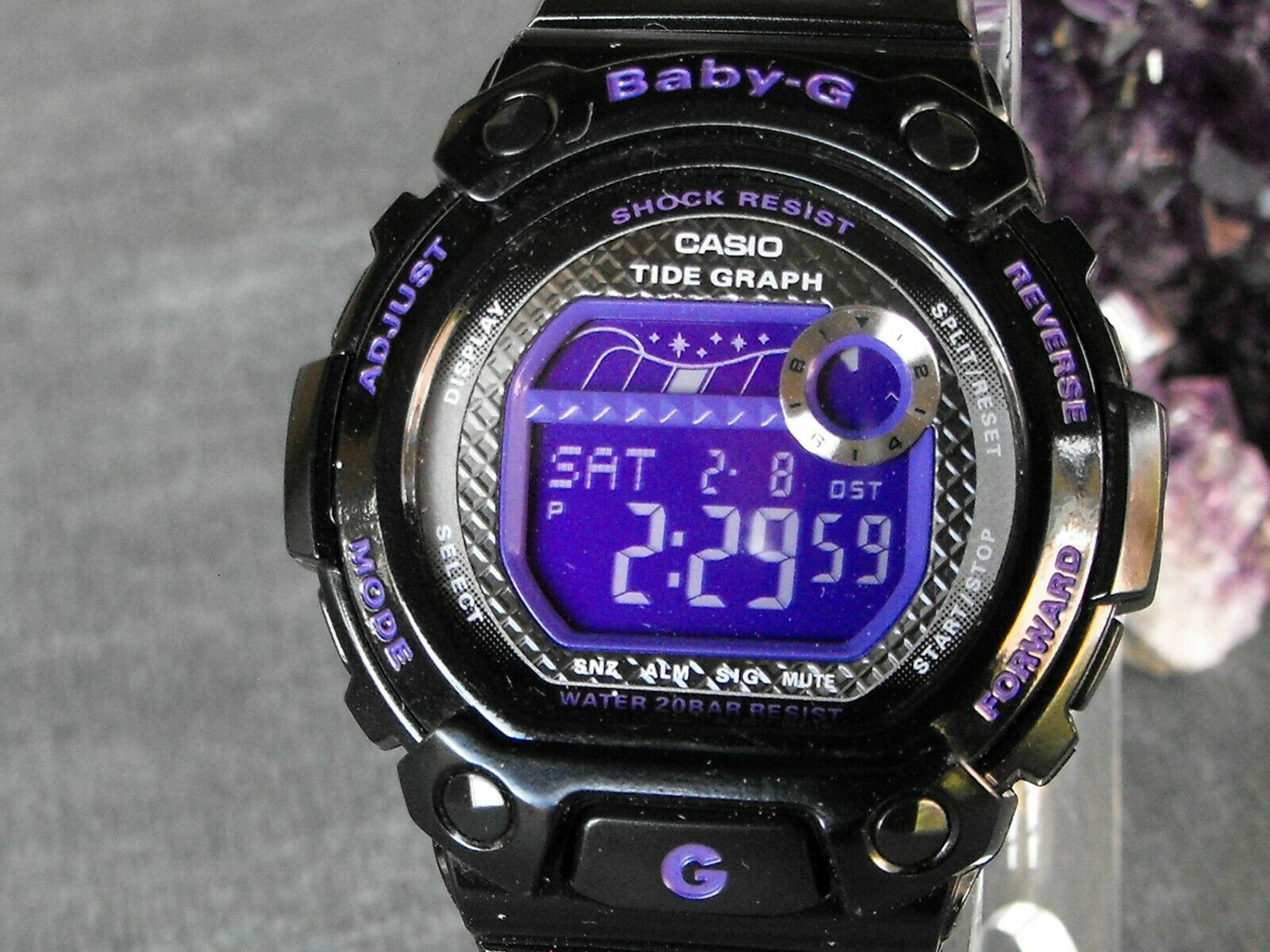 baby g shock purple
