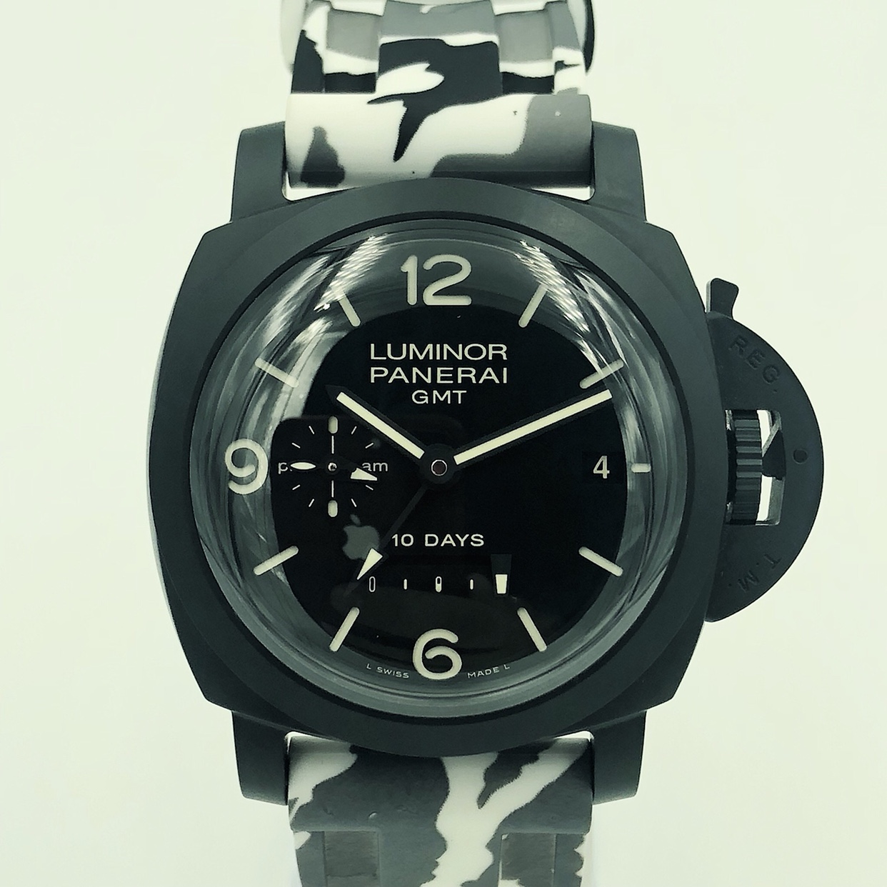 Panerai Luminor 335 Ceramica GMT 10 Day Complete 4 Straps