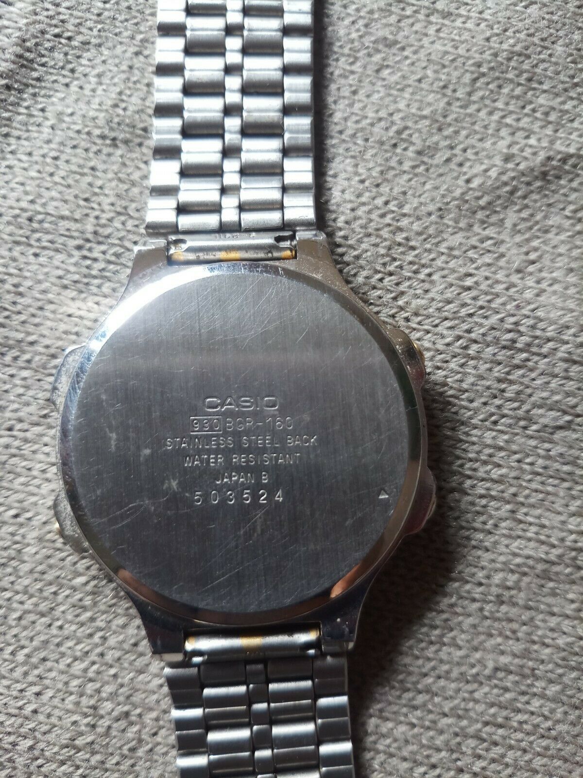 Casio BGR-160 LCD Digital Vintage Collectible Watch, Multi
