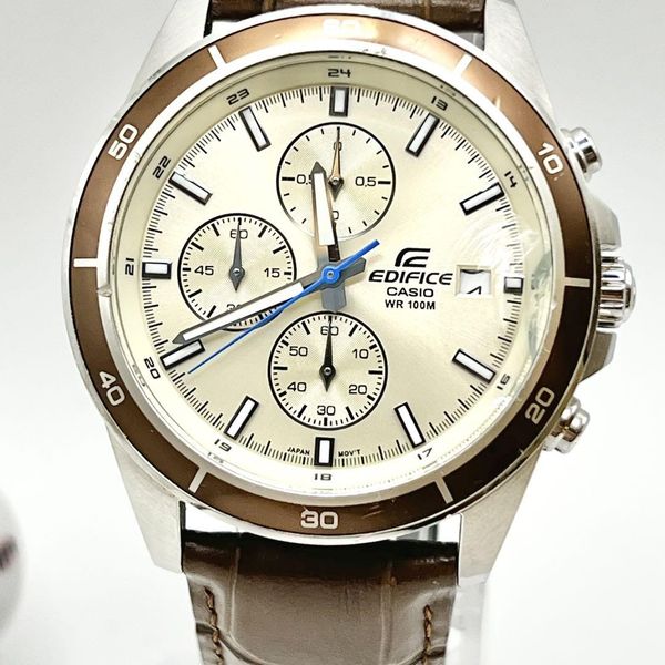 EDIFICE CASIO Edifice Casio Chronograph Watch | WatchCharts Marketplace