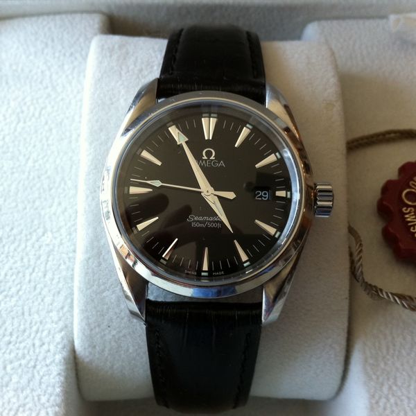 omega aqua terra 36mm quartz