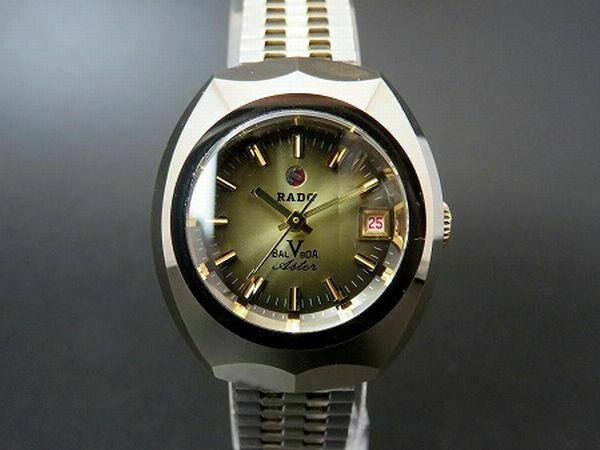 RADO BALBOA V Aster Automatic Watch Date Green Dial Tungsten [5927