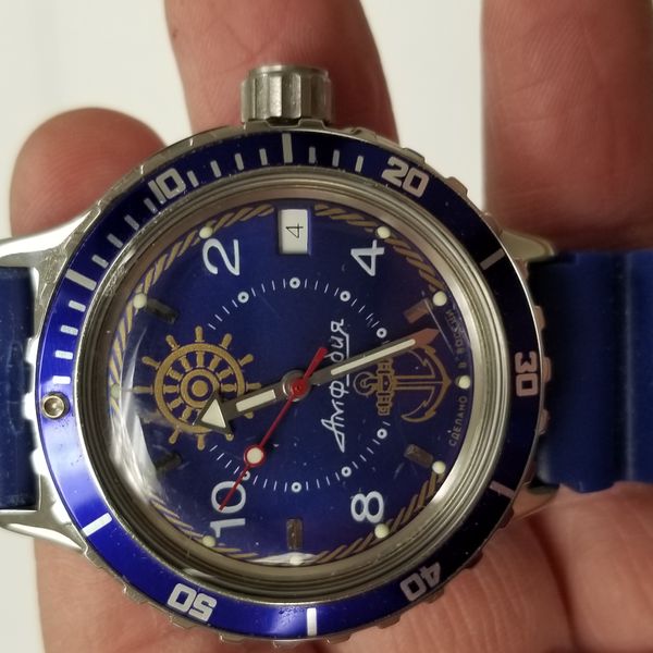 Vostok Amphibia Zissou Blue WatchCharts