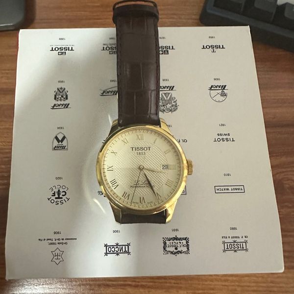 tissot le locle powermatic 80 gold