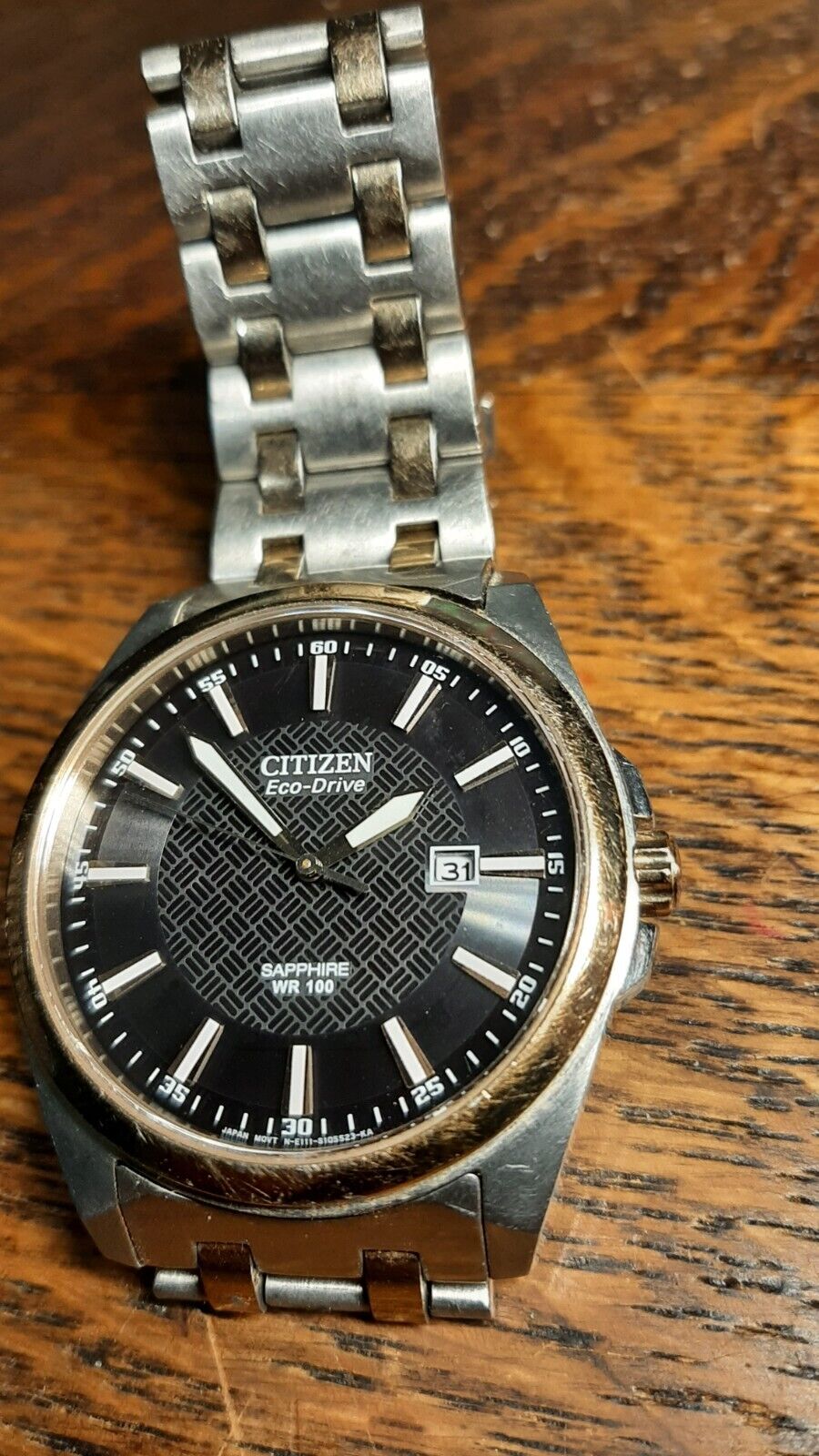 Citizen eco drive sapphire on sale wr100