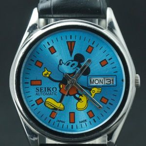 VINTAGE SEIKO 5 MEN'S MICKEY MOUSE DIAL 17 JEWELS AUTOMATIC 6309 EXCELLENT  WATCH | WatchCharts