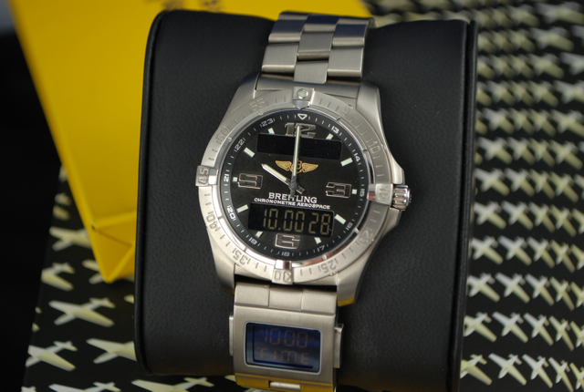 Bracelet Titane Pour Breitling Aerospace NSA 20 Mm - Occasion - Vintage