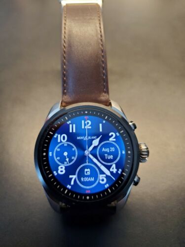 summit 2 bicolor steel and leather