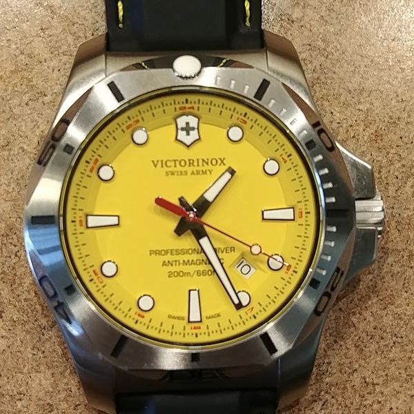 FS VICTORINOX INOX YELLOW DIAL WatchCharts Marketplace