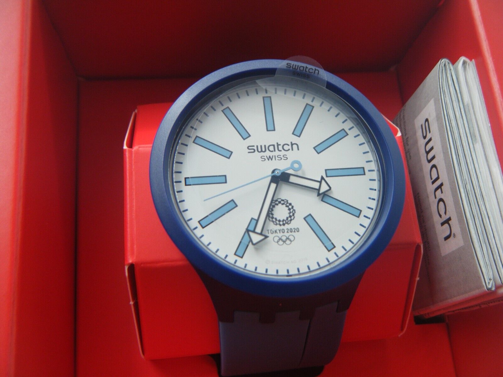 Tokyo 2020 Olympics Swatch Watch SO27Z100 New | WatchCharts Marketplace