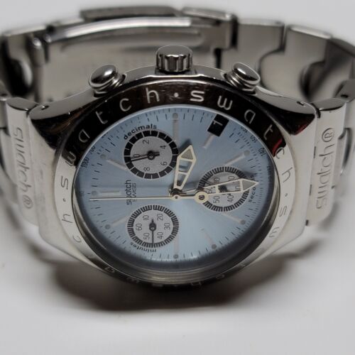 Swatch Irony AG 1997 Swiss Made V8 Chronograph 4 Jewels 39.9