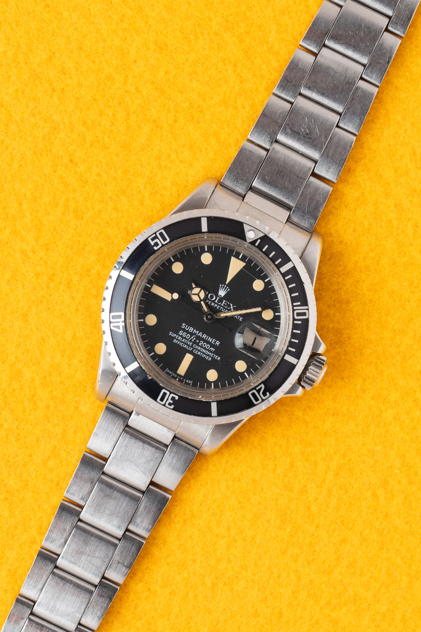 FS 1972 Rolex Submariner 1680 WatchCharts Marketplace