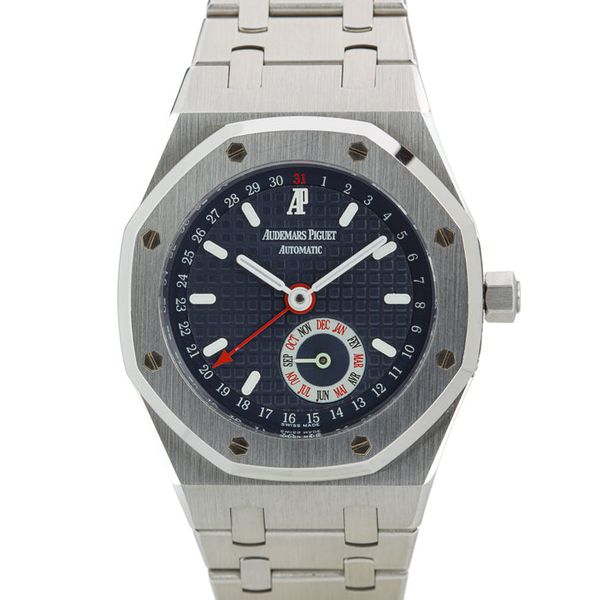 25920st FS: 2009 Audemars Piguet Royal Oak 25920ST Annual Calendar Blue Dial ...