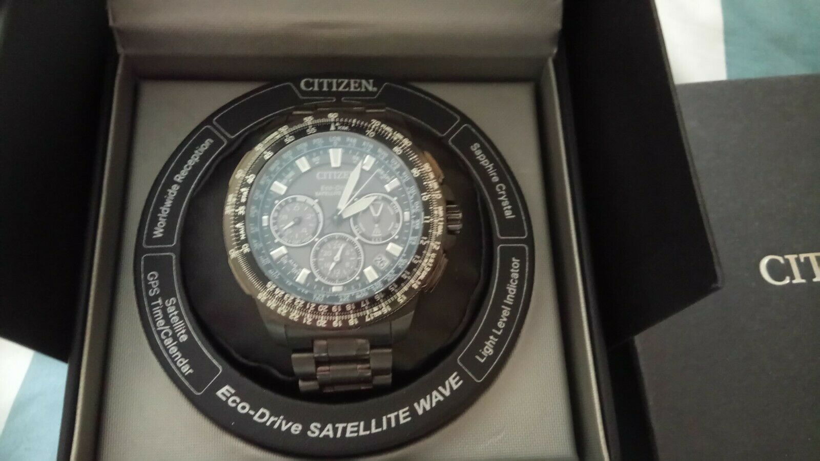 citizen promaster navihawk gps black super titanium