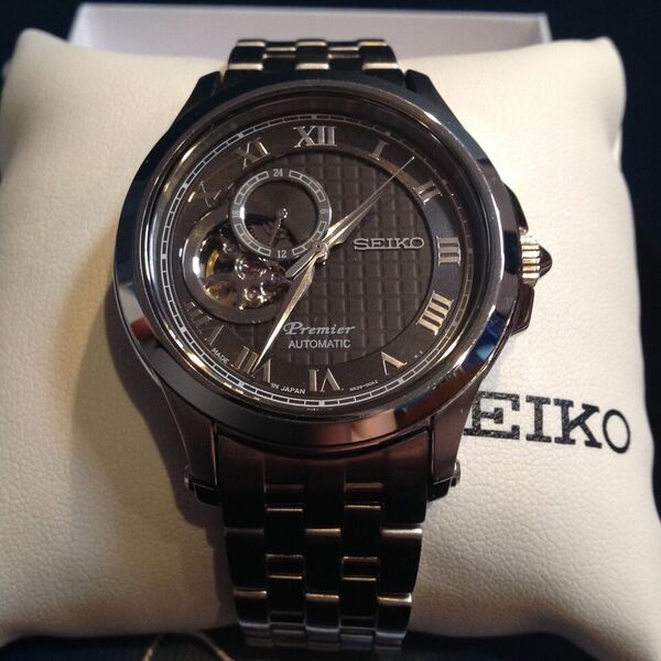seiko premier open heart