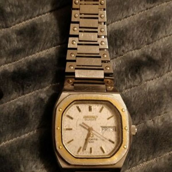 Vintage SEIKO Royal Oak SPORTS 100 Men's Watch 8229-5019 1980's |  WatchCharts
