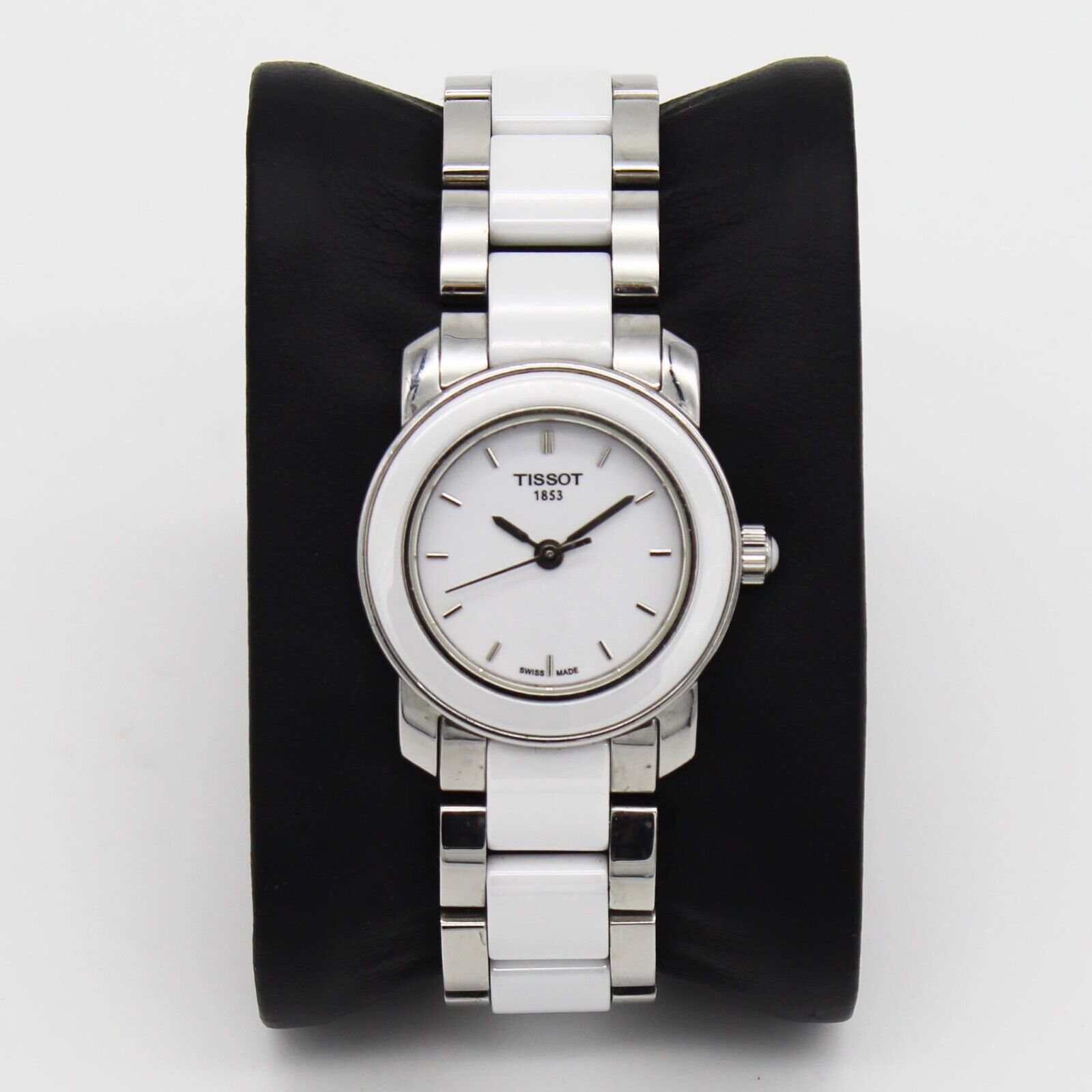 Ladies Tissot Cera White Dial Pre owned T064210A WatchCharts