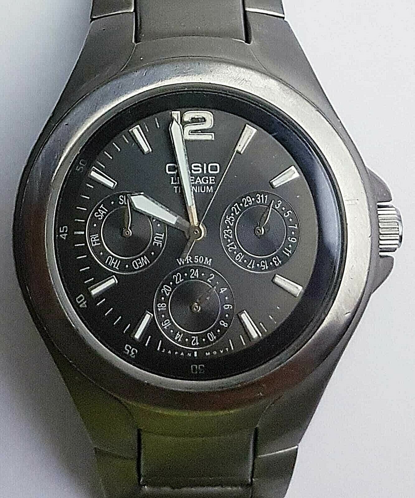 casio lineage titanium lin 300