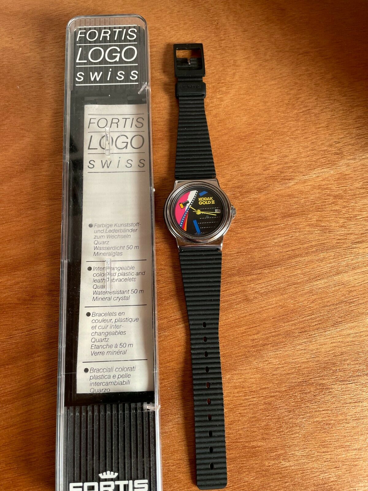 Fortis logo swiss discount watch