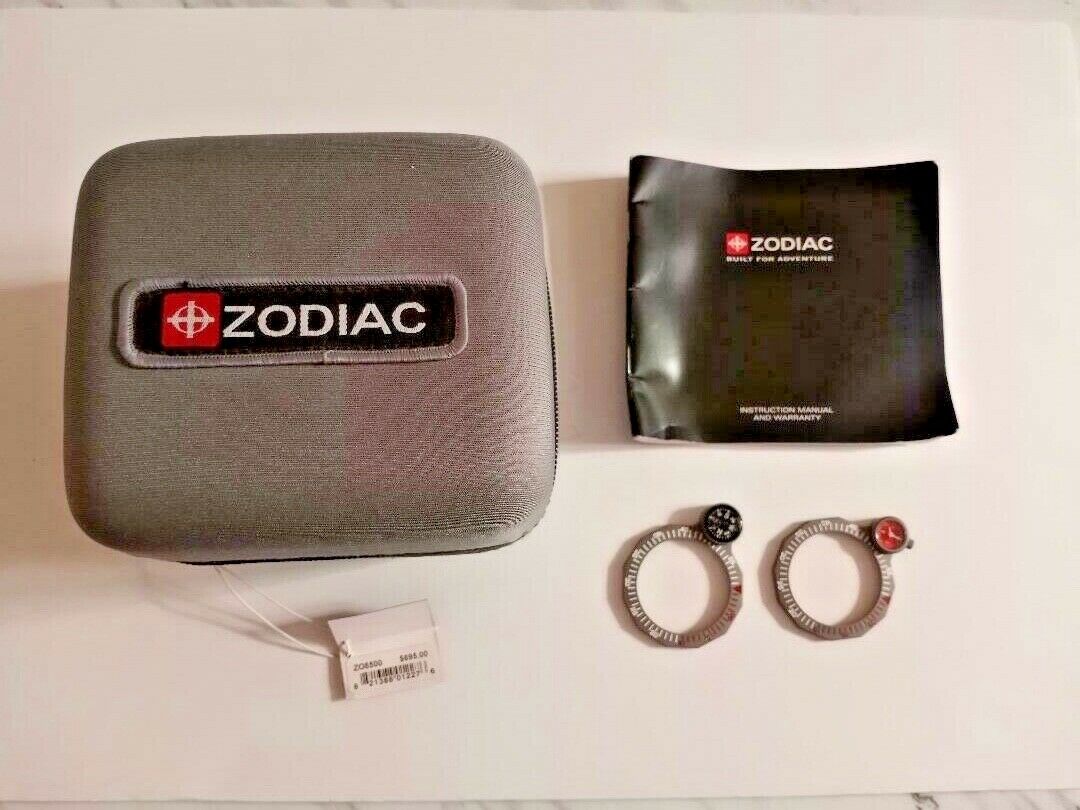 Zodiac Iconic ZMX 01 Men's Quartz Watch ZO8500 w/ Case