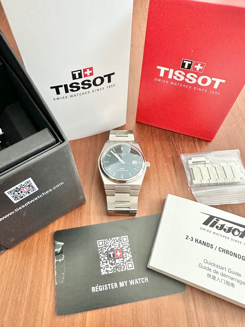 Tissot Powermatic 80 40mm Green WatchCharts Marketplace