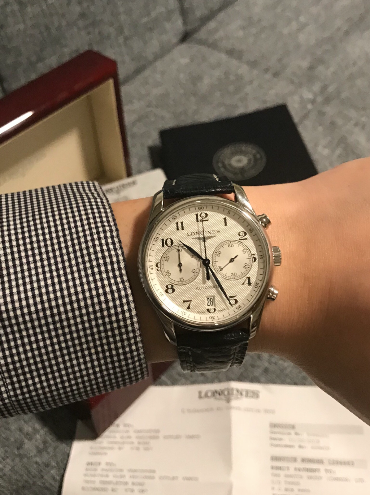 Longines Master Collection Chronograph 40mm Bi Compax Dial