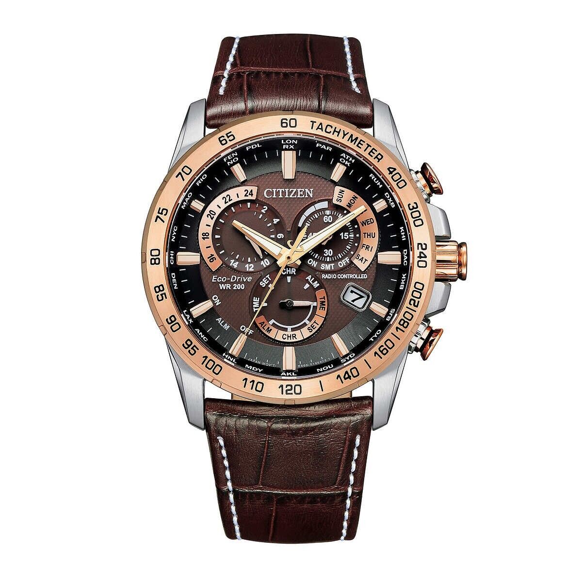 Citizen CB5899-05X Eco-Drive Stainless Steel Chronograph Quartz