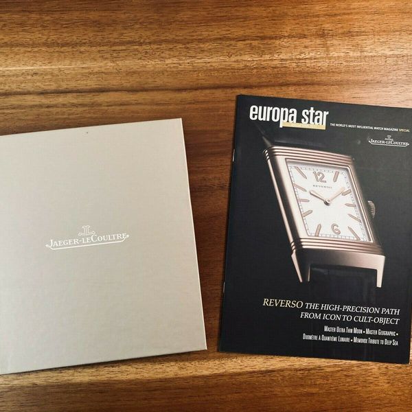 Jaeger LeCoultre coffee table books catalog heavy chrono gold Reverso