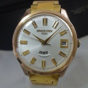 Vintage 1964 ORIENT Automatic watch [Grand Prix 100] 100 Jewels