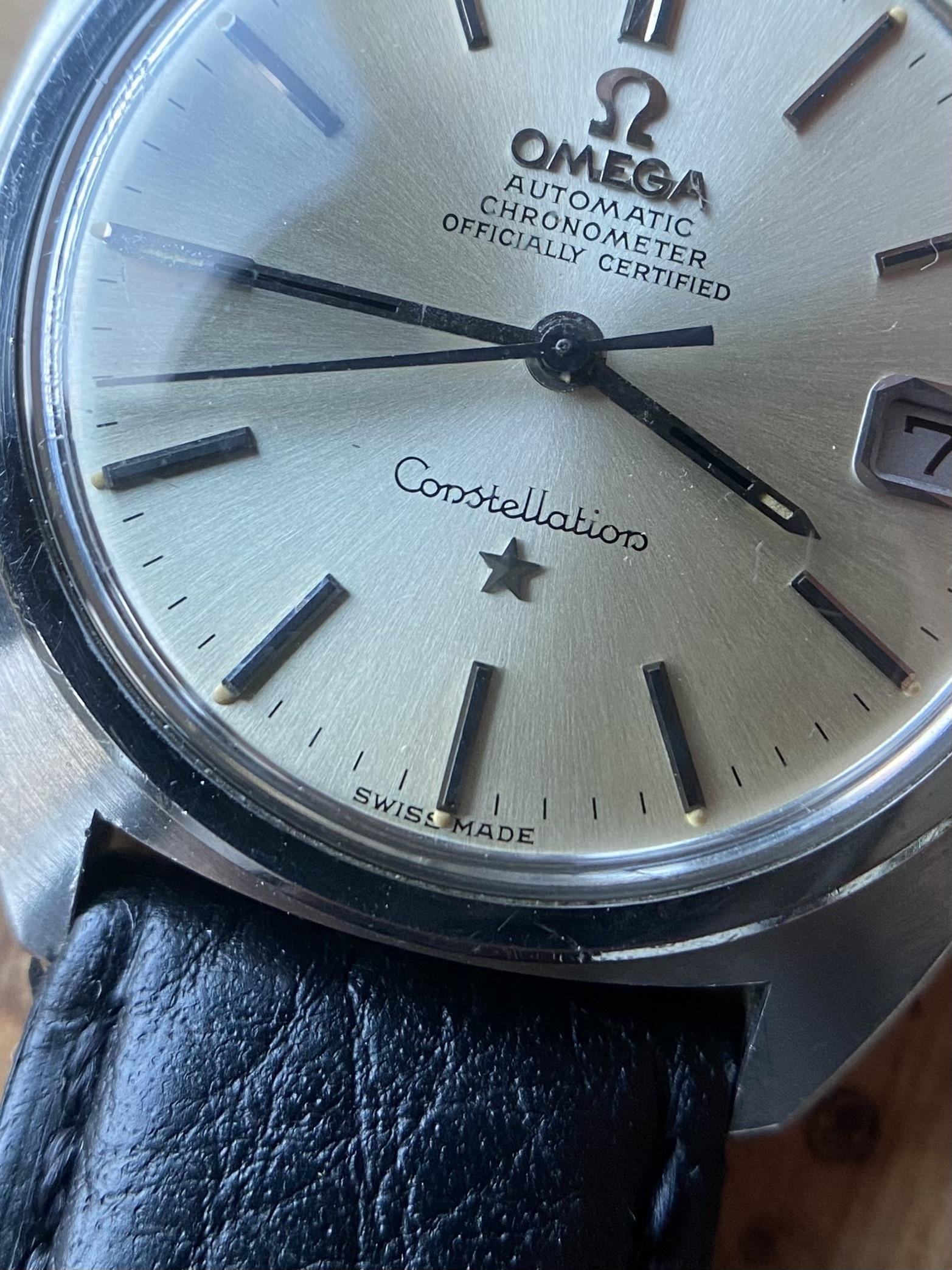 WTS Omega Constellation C shape date ref. 168.017 WatchCharts