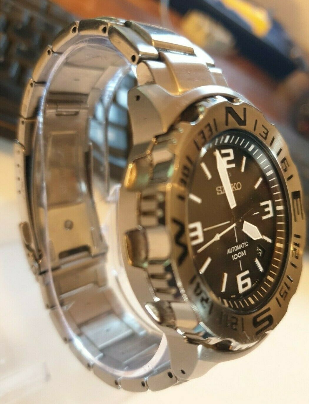 Seiko Field Monster Superior SRP441k1 RARE . Boxed 4r35 S/S Bracelet |  WatchCharts Marketplace