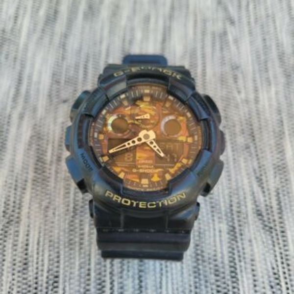 Casio GShock 5081 Camouflage Dial Series Ga100Cf Fresh battery