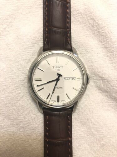 Tissot Automatic III White Dial Men's Watch T0654301603100