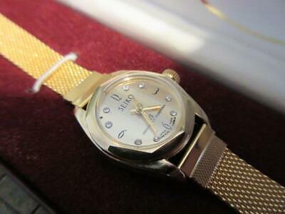 Vintage Wind Up Mechanical Seiko 23 Unbreakable Mainspring Ladies