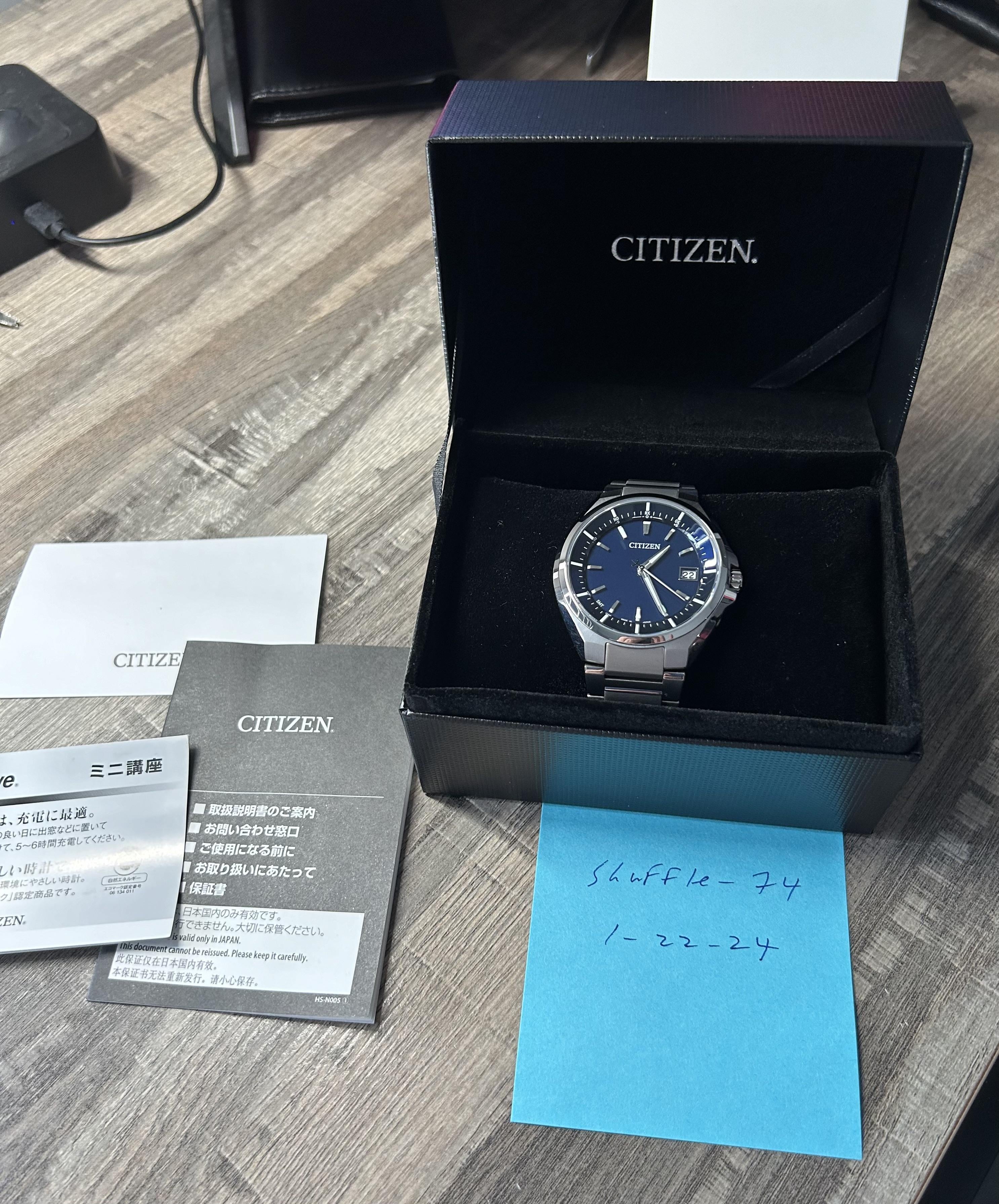 WTS] Citizen Attesa CB3010-57L | WatchCharts Marketplace