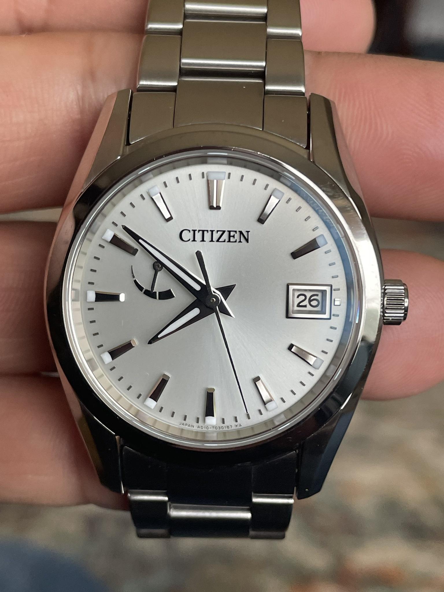 1,400 USD] The Citizen AQ1000-66A Silver Dial, HAQ accurate to +/-