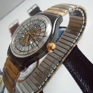 Vintage 1993 Men's Swatch 23 Jewel Automatic Marechal Swiss Watch 