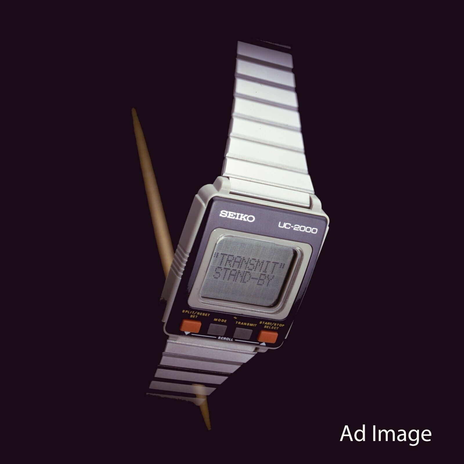 Seiko UC-2000 + UC-2100 Keyboard Wrist Information System
