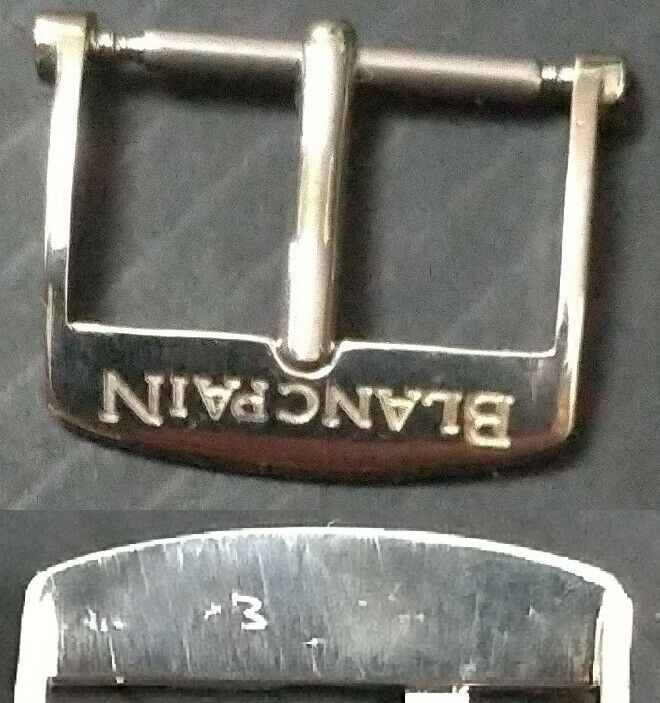 Original Blancpain Buckle Buckle 16mm Inner Stainless Steel